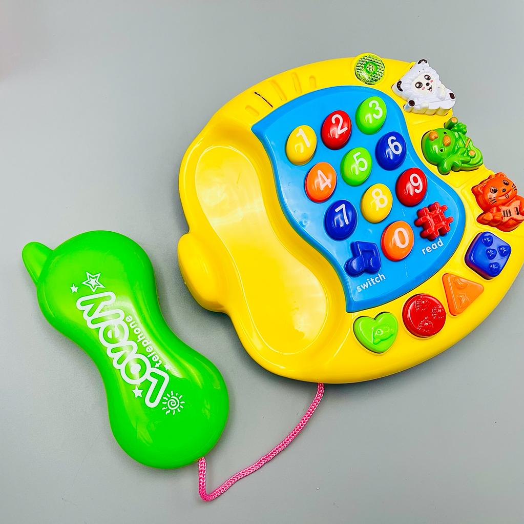 Mini colorful Musical Learning Telephone