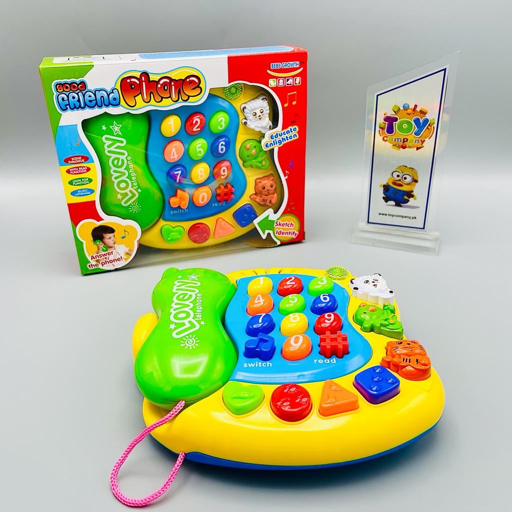 Mini colorful Musical Learning Telephone