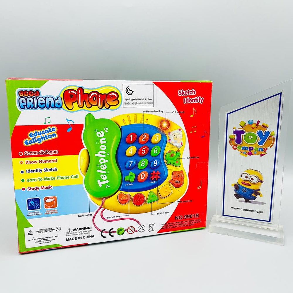 Mini colorful Musical Learning Telephone