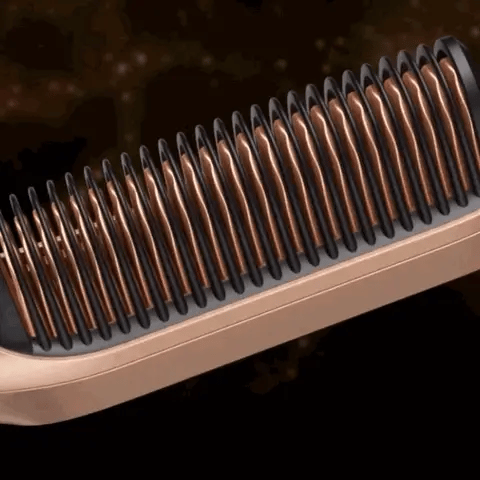 2in1 Temperature Control Hair Straightener Comb