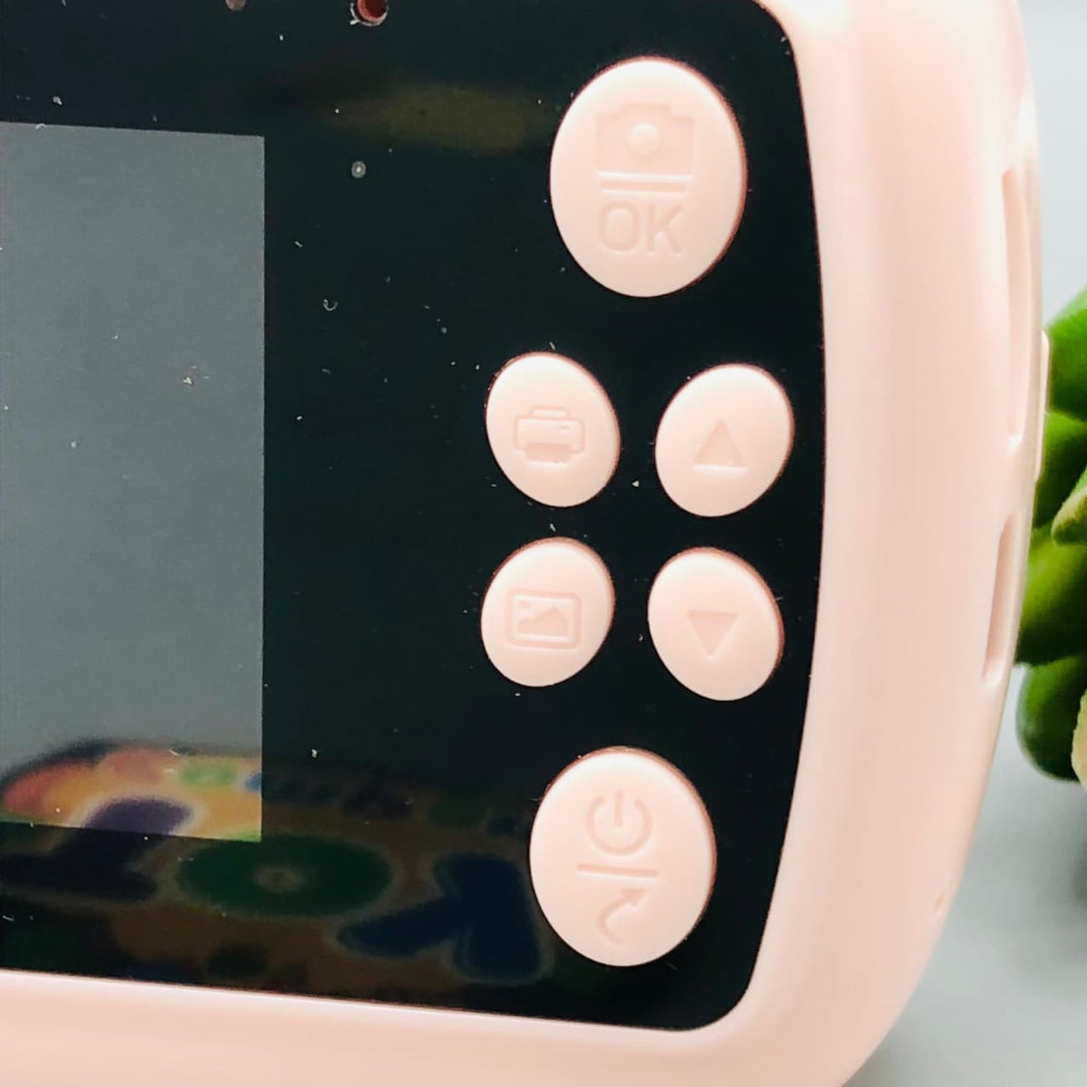 Kids Cute Panda Themed Instant Digital Print Camera - Pink