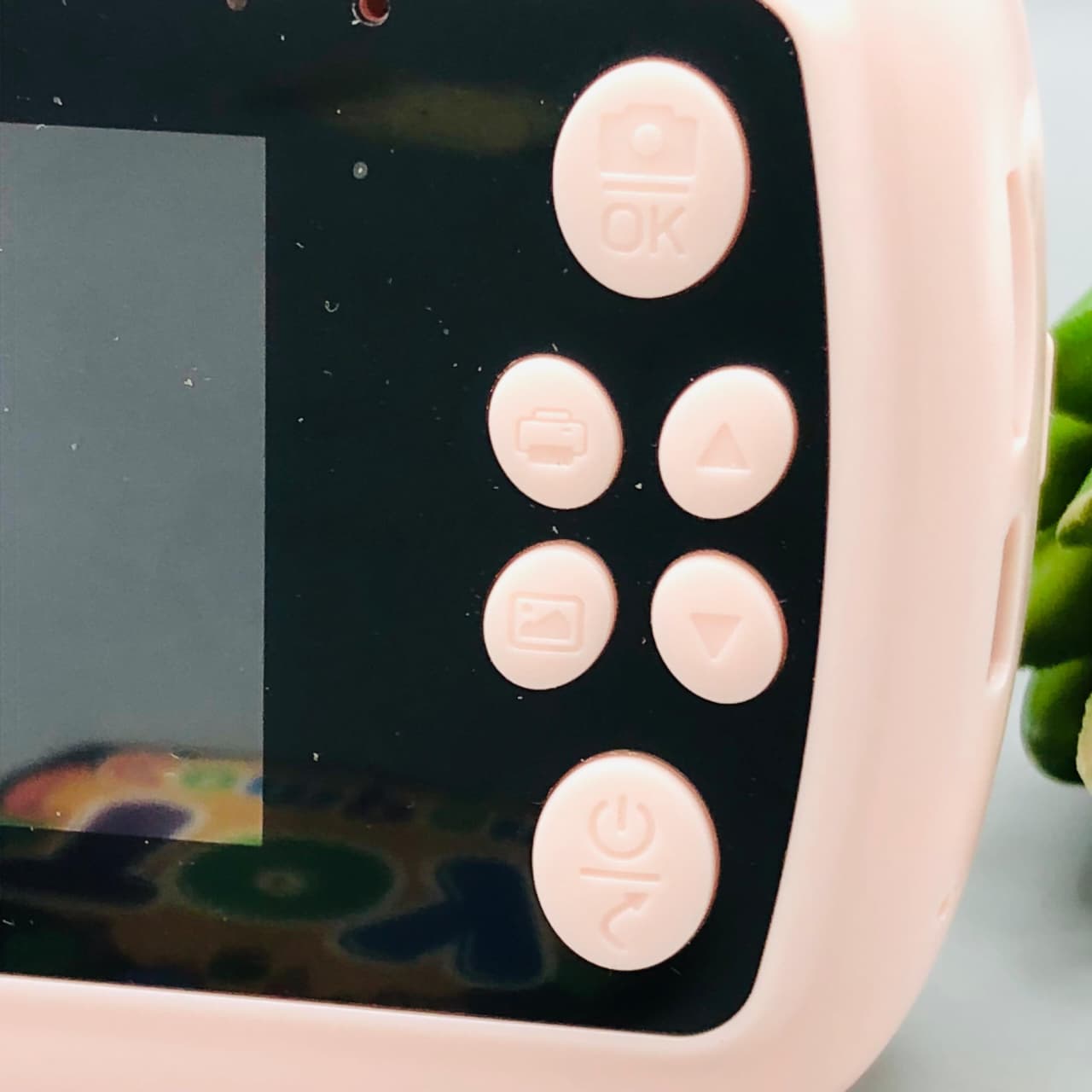 Kids Cute Panda Themed Instant Digital Print Camera - Pink