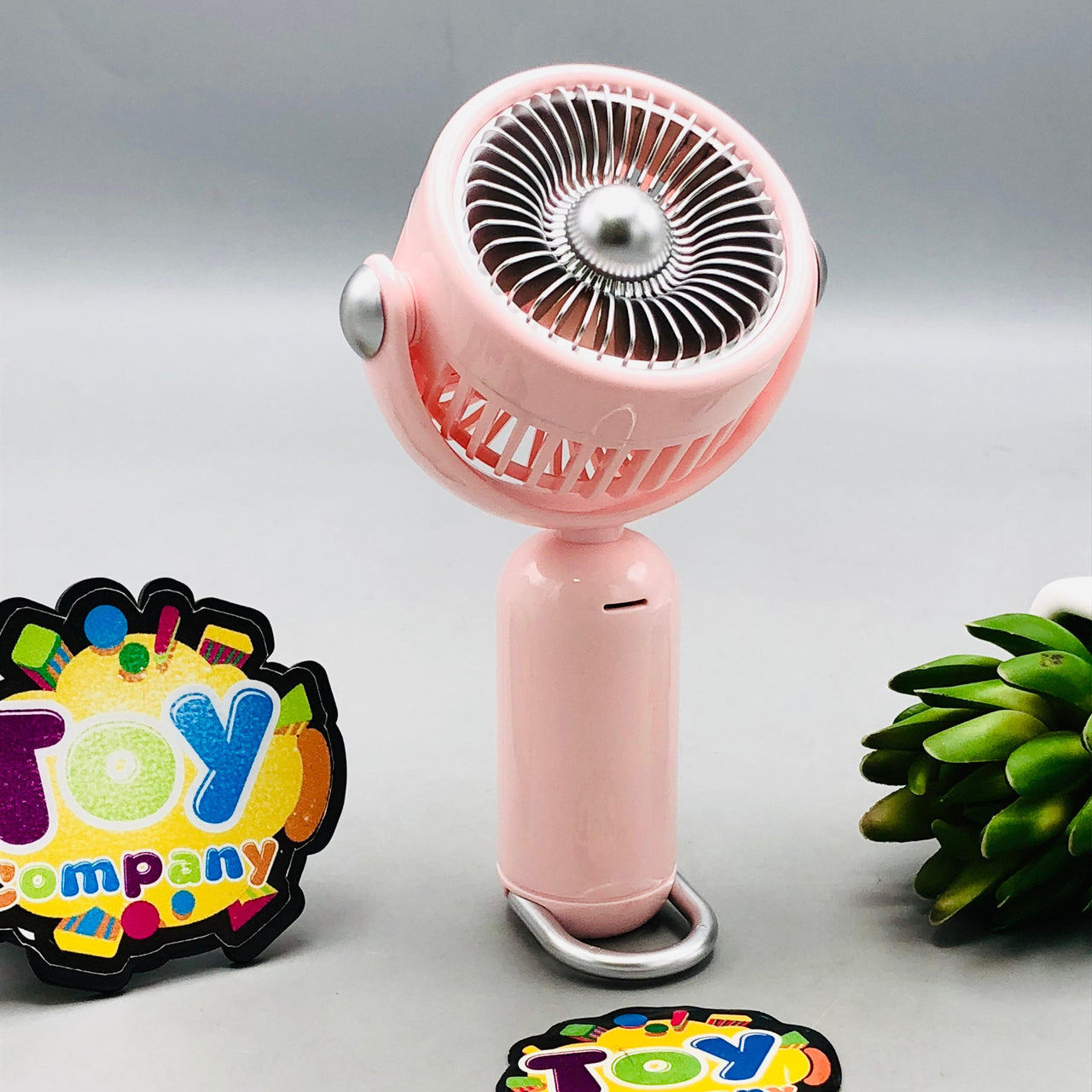 5.5" Rechargeable Three Gear Wind Simple Mini Fan
