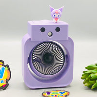 Rechargeable Three Speed Mini Air Conditioner Mist Fan