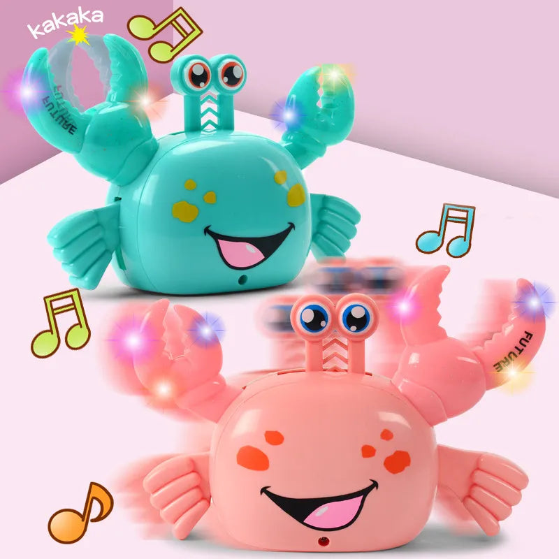 Musical Crawling Crab Toy