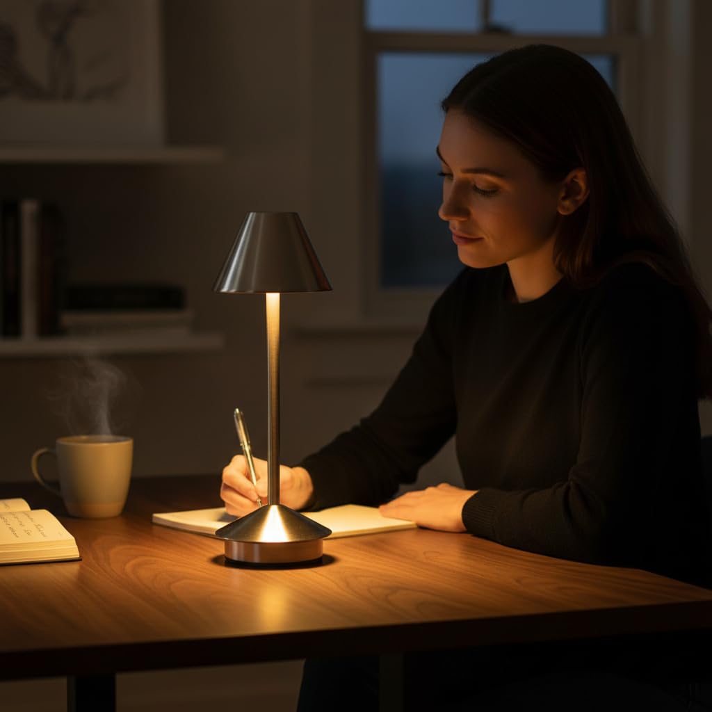 Touchable The Lunar Eclipse Metal LED Table Lamp