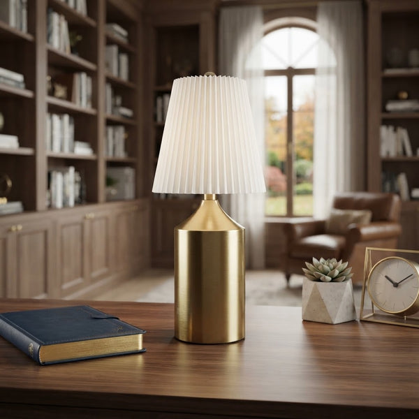Touchable White Solace LED Table Lamp