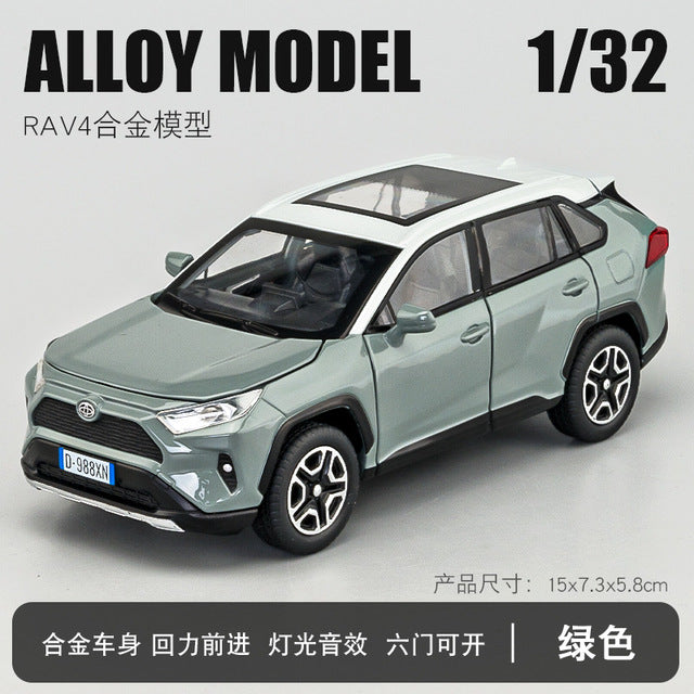 1:32 Diecast Toyota RAV4 Off-Road Vehicle