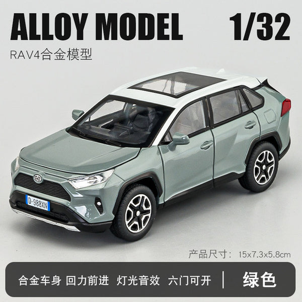 1:32 Diecast Toyota RAV4 Off-Road Vehicle