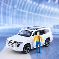 1:32 Diecast Land Cruiser LC300 SUV With Miniature