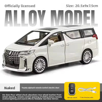 1:24 Diecast Toyota Alphard MPV Van With Key