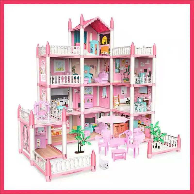 DIY Villa Doll House For Girls