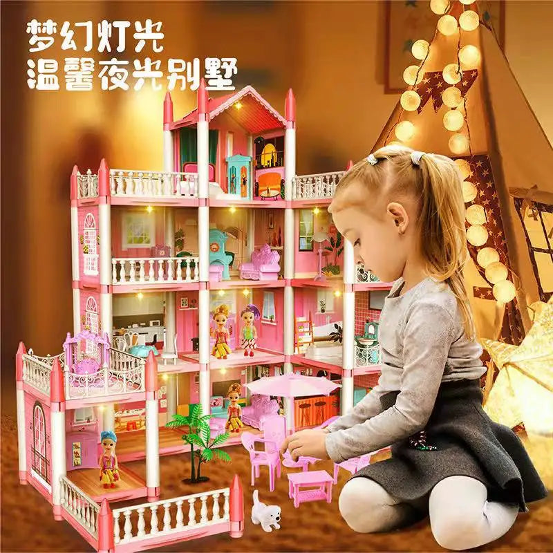 DIY Villa Doll House For Girls