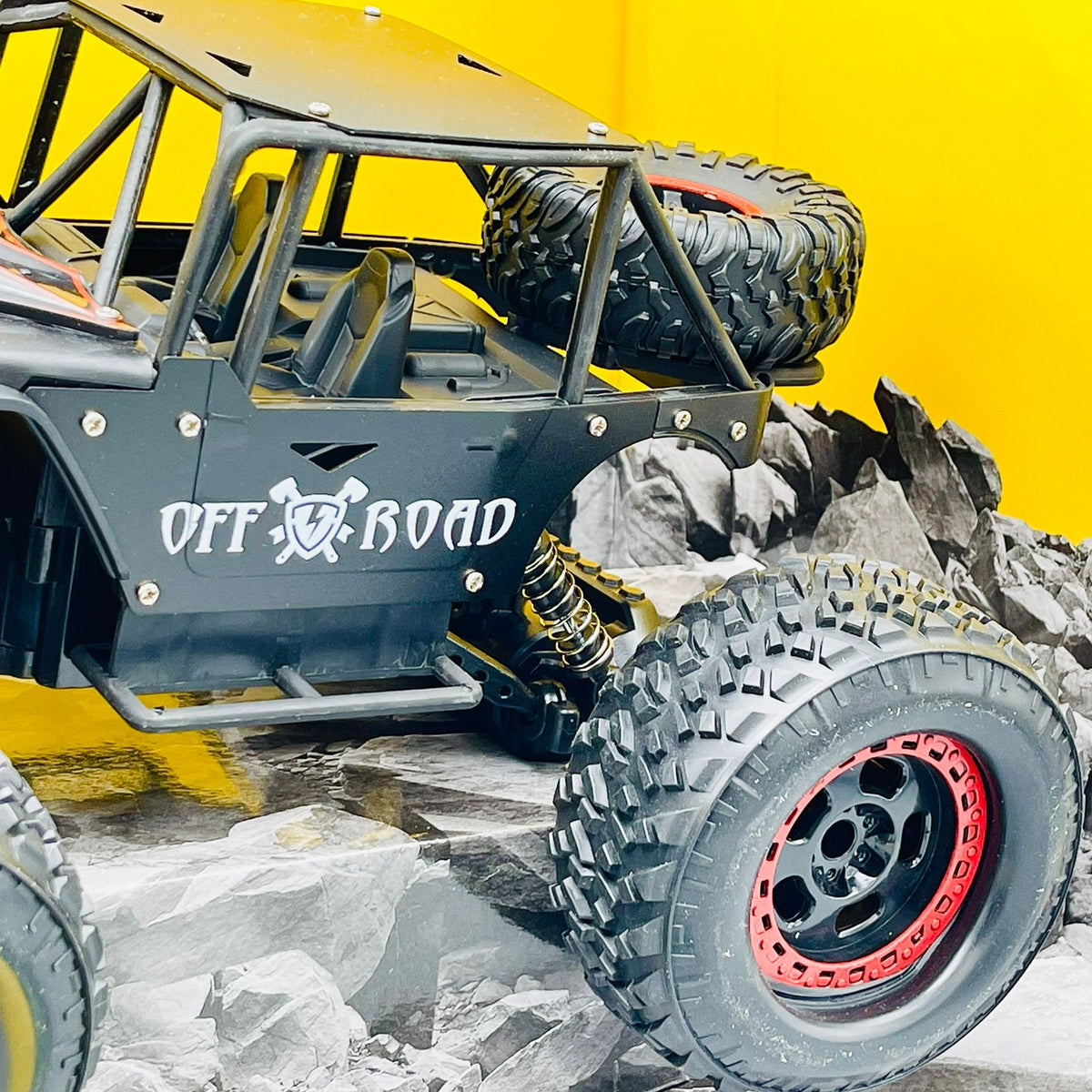 Rechargeable 4WD Remote Control Rock Climber Monster Truck