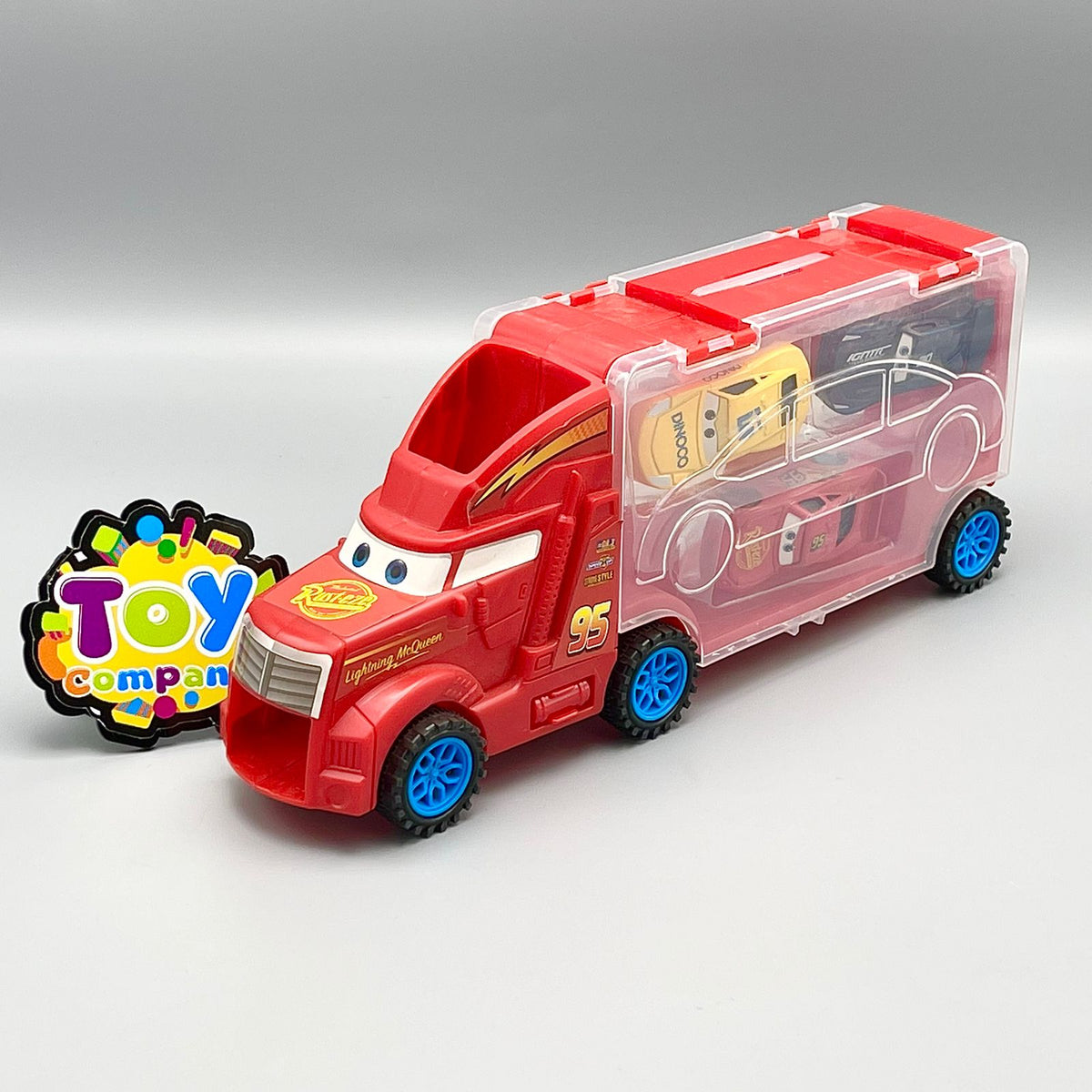 McQueen Cars Transport Carrier Truck Toy