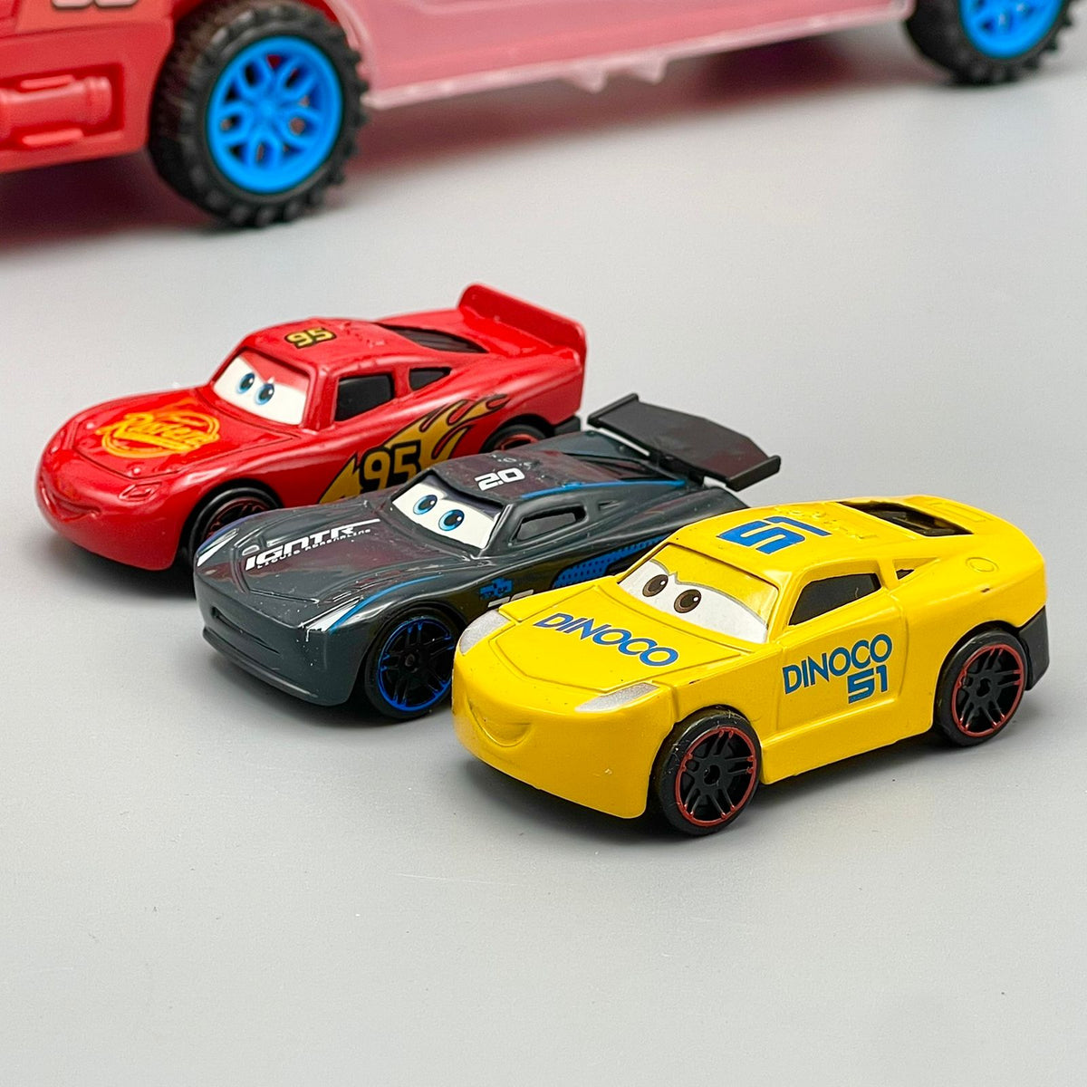 McQueen Cars Transport Carrier Truck Toy