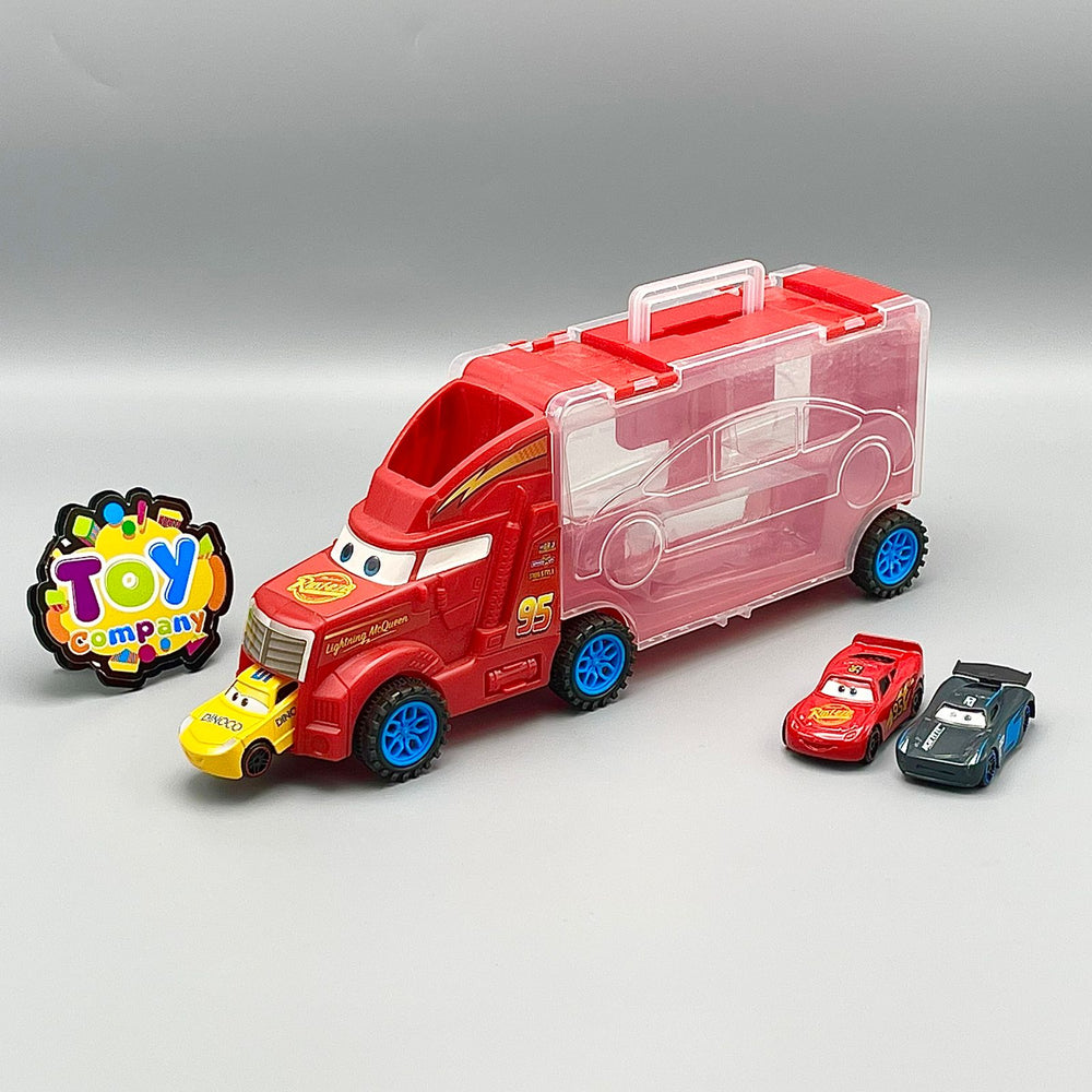 McQueen Cars Transport Carrier Truck Toy