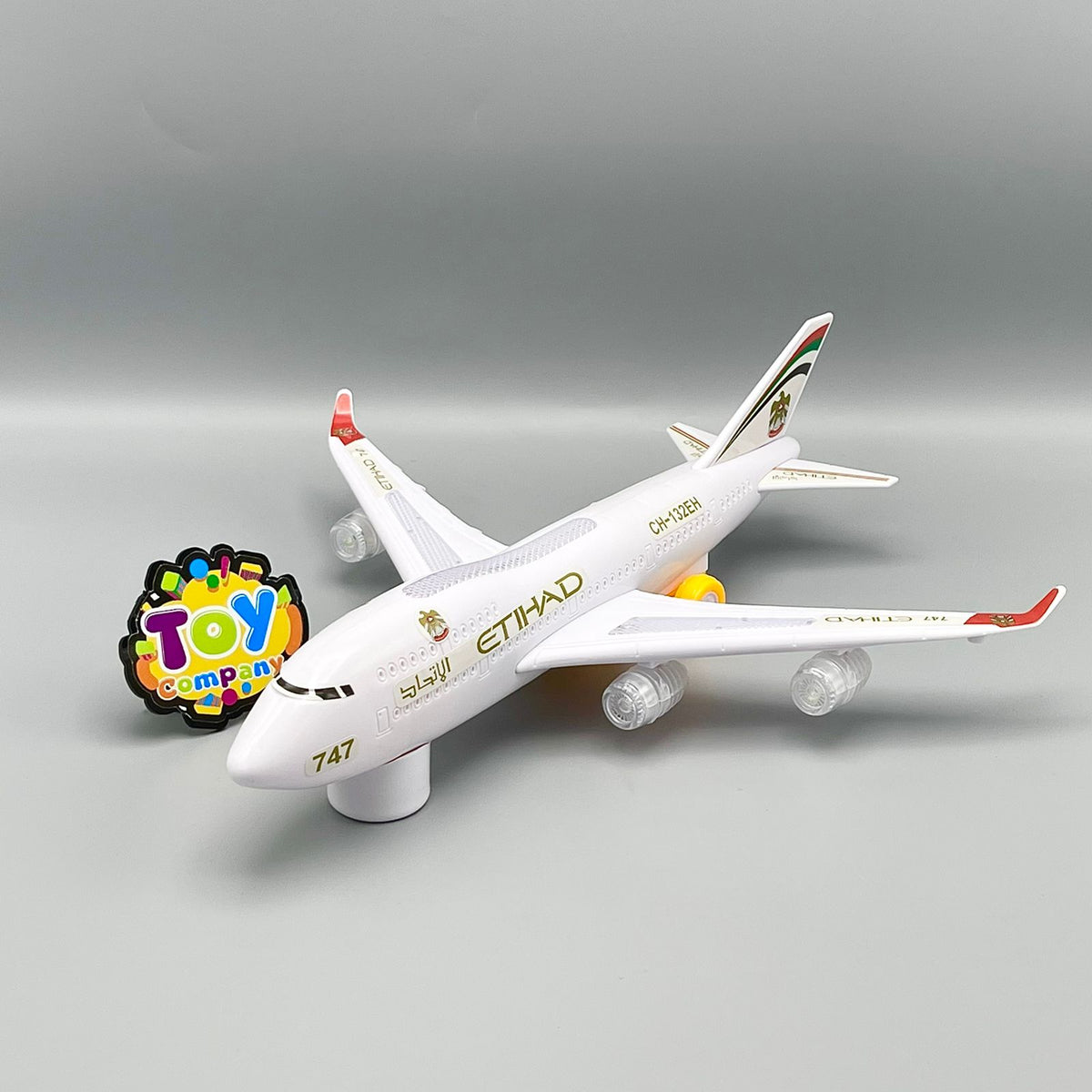 Airbus Airplane Toy With 3D Lights