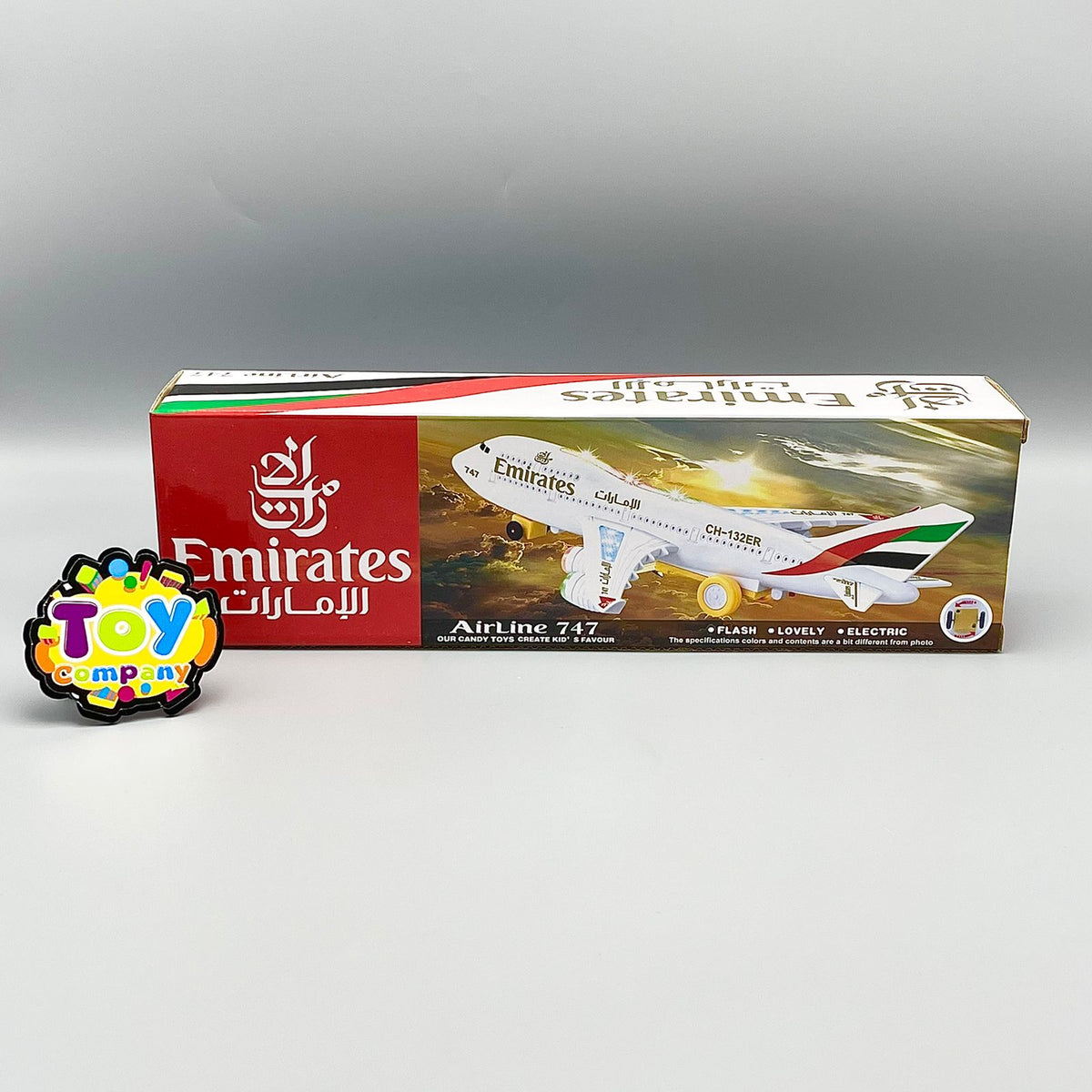 Airbus Airplane Toy With 3D Lights