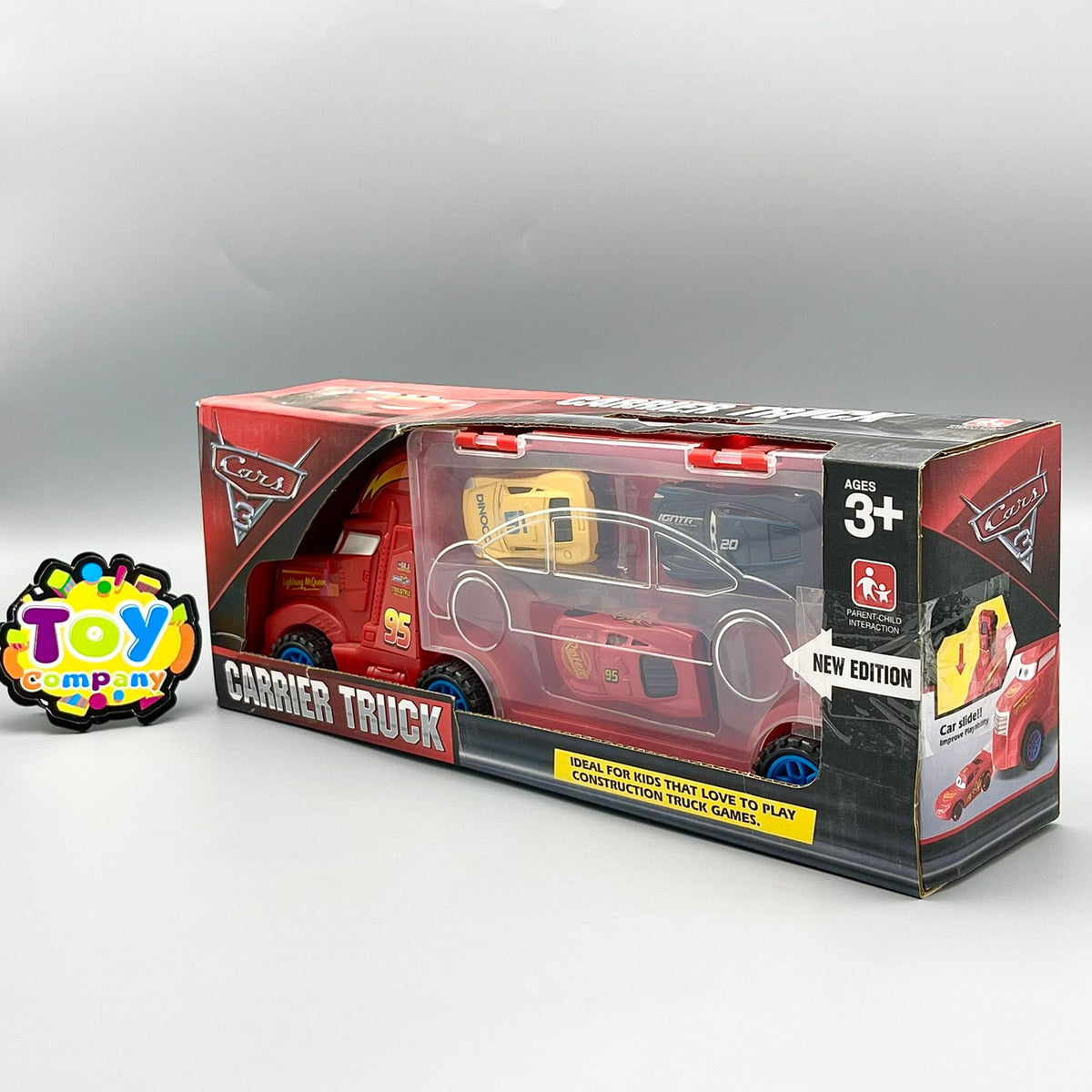McQueen Cars Transport Carrier Truck Toy