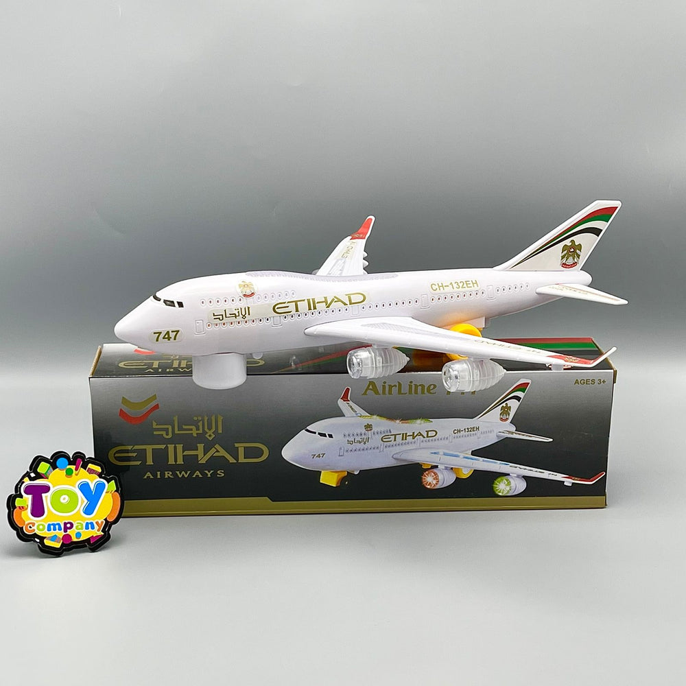 Airbus Airplane Toy With 3D Lights