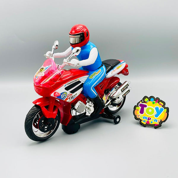 Bump and Go Motor Bike with Lights and Sound
