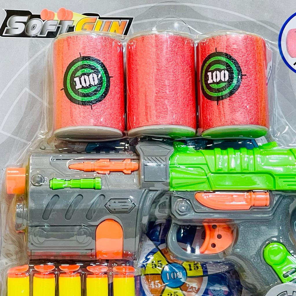 Soft Bullet Gun with Targets
