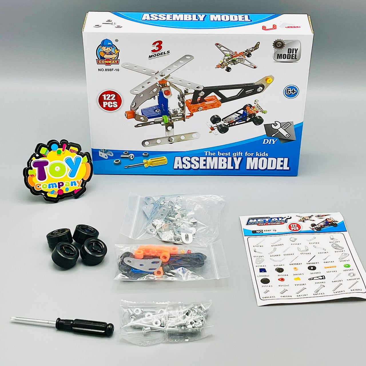 DIY Assembly Vehicle Metal Model Kit