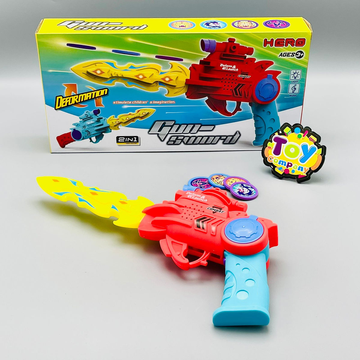 2 in 1 Deformation Gun & Sword