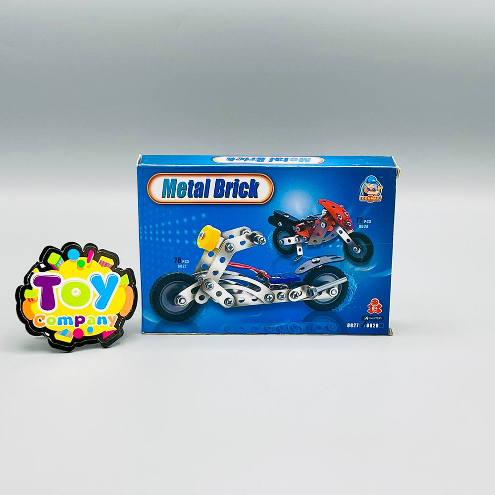 DIY Assembly Metal Brick Model - 72/69 Pcs