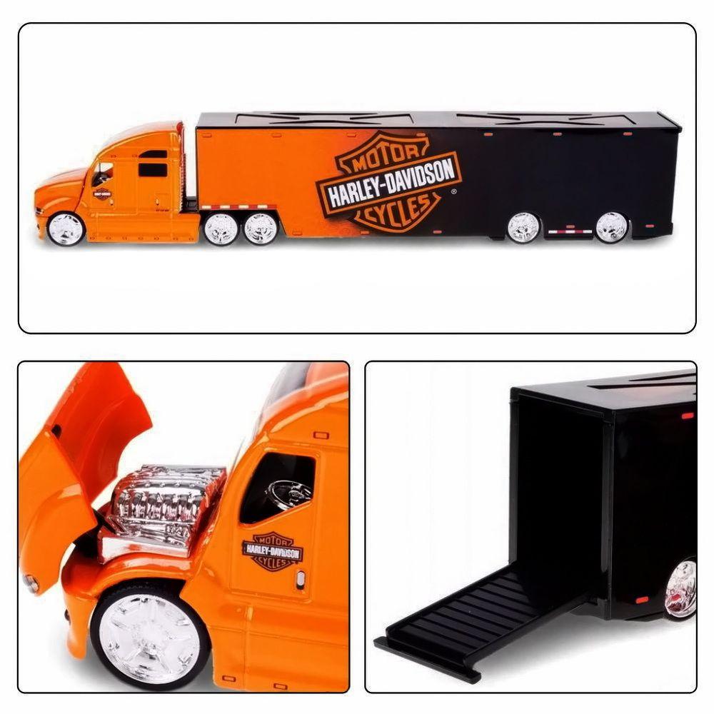 Maisto 1:64 Harley Davidson Long Hauler - Orange