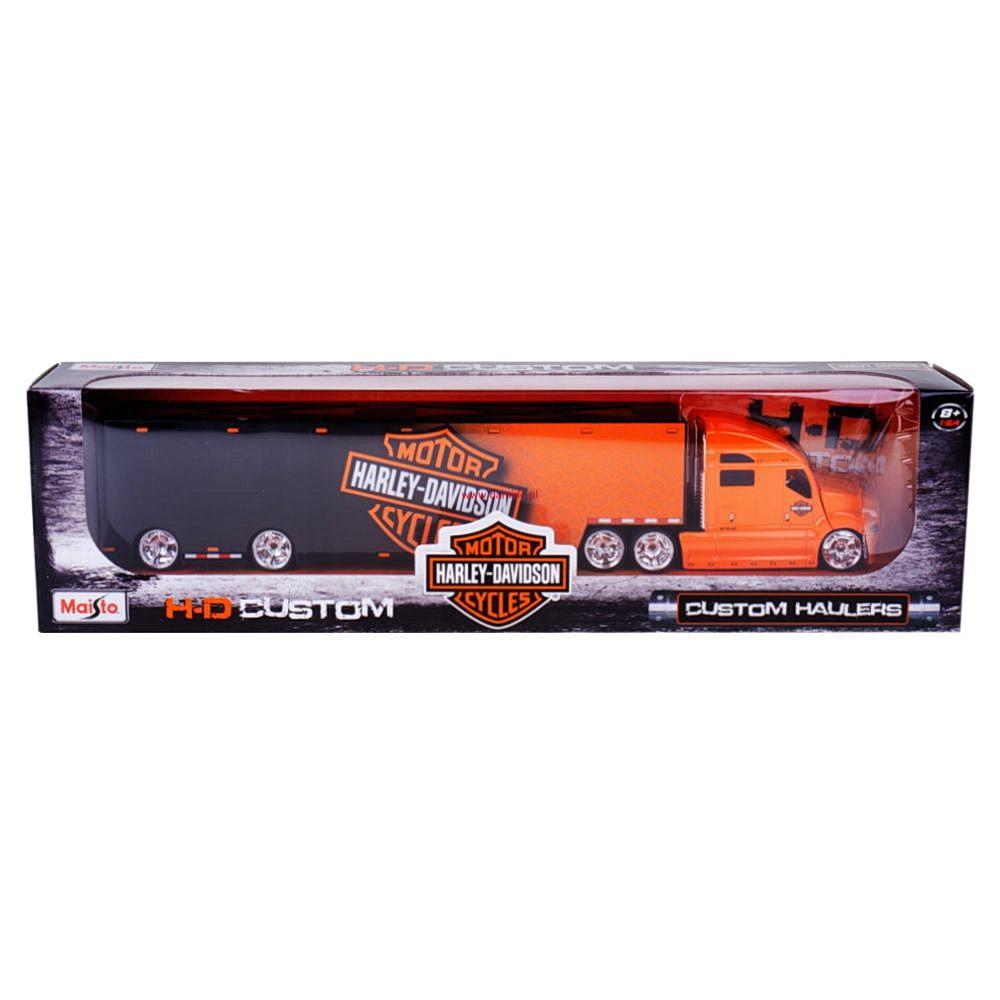 Maisto 1:64 Harley Davidson Long Hauler - Orange