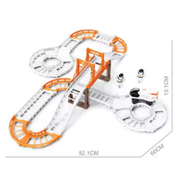 DIY Outer Space Rail Track Set