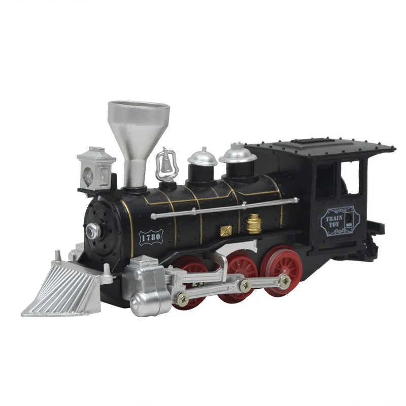 21Pcs Electronic Control Classic Train With Realistic Sound