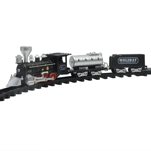 21Pcs Electronic Control Classic Train With Realistic Sound