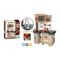 58 Pcs Talented Chef Kitchen Play Set | Realistic Sink