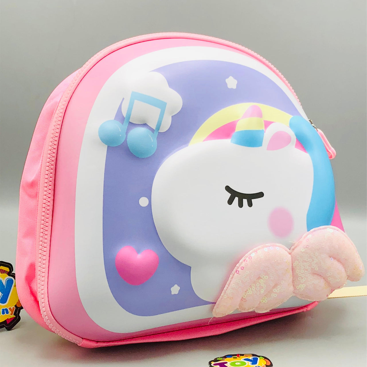 Unicorn 3D Shell Kids Picnic Backpack
