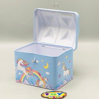 Unicorn Themed Kids Coin Saving Box