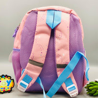 Unicorn Themed Kids School Bag With Pouch