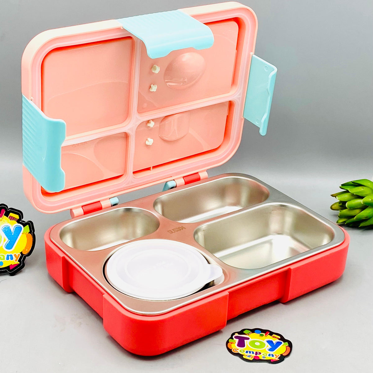 Unicorn Themed Stainless Steel 900ml Lunch Box