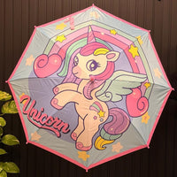 Kids Unicorn Themed Umbrella