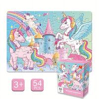 54Pcs Mini Unicorn Dream Jigsaw Puzzle Pieces