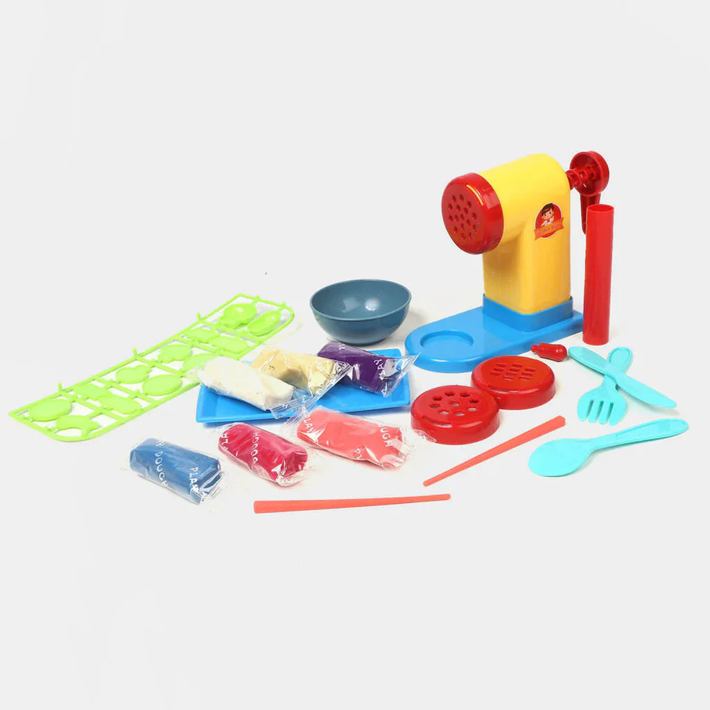 21Pcs DIY Manual Colored Clay Noodle Maker Machine