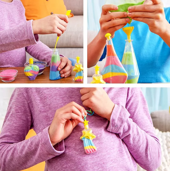 Create Your Own Sand Art - 5 Bottles