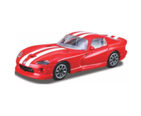 Bburago 1:43 Diecast Viper GTS Coupe Street Fire
