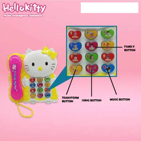 Hello Kitty Music Intelligence Telephone