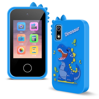 Kids Dinosaur Themed Touch Smart Phone - Blue