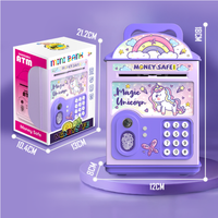 Unicorn Face Recognition & Fingerprint Unlock ATM Machine