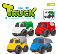4Pcs Mini Inertial Engineering Trucks