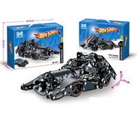 332Pcs Hot Wheel DIY Tech Bricks Racing Car